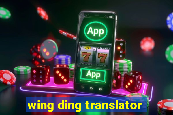 wing ding translator